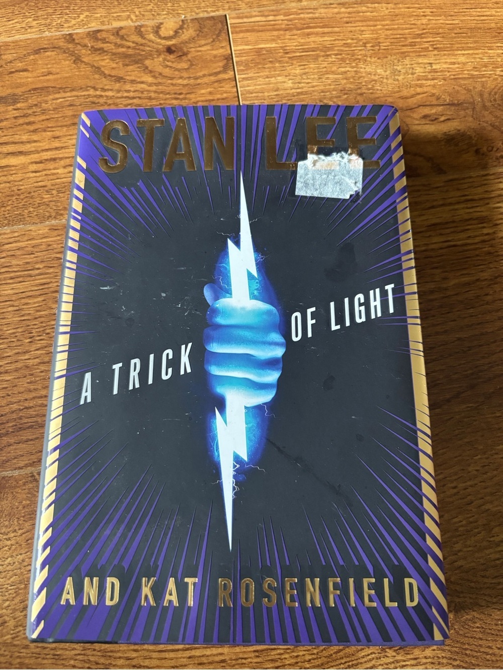 Stan Lee A Trick of Light Hardcover - Blue Lightning Cover